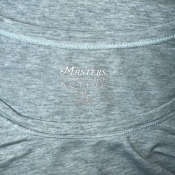Masters Tech Active Women’s Performance T-Shirt Size M Sporty Athletic Golf Tee - Picture 7 of 10